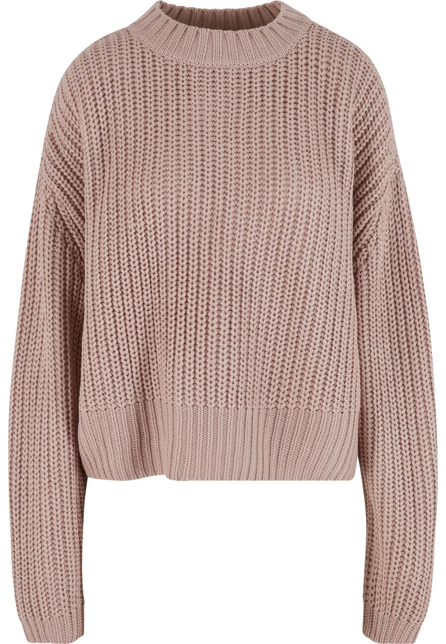 

Свитер оверсайз Urban Classics Oversized Sweater, темно-розовый