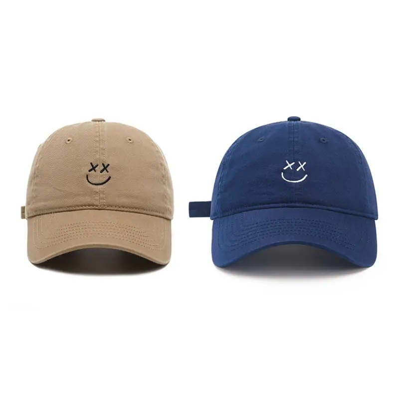 

FREE RABBITⅡ Хлопковая бейсболка унисекс, 2 Pack (Khaki+Navy Blue)
