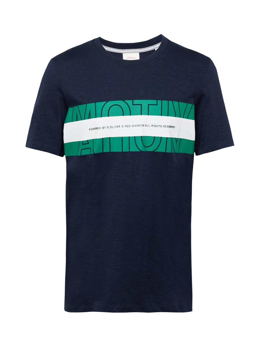 

Классическая футболка s.Oliver Shirt, темно-синий
