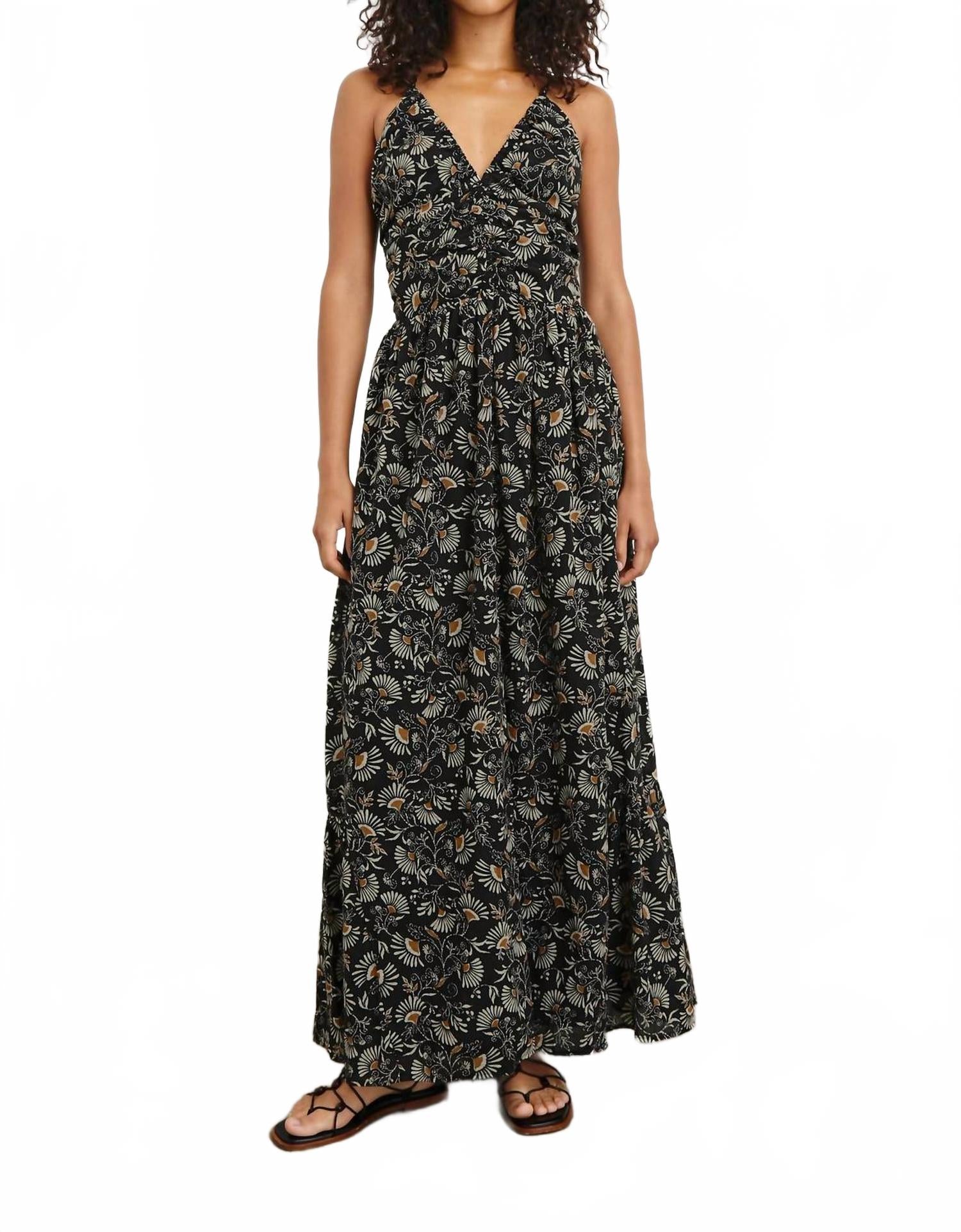 

Rails Платье с пальмами цвета кассии