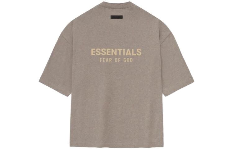 Футболка серии Cloud FW23 для мужчин Core Heather Fear Of God Essentials, цвет Core Heather — фото 2
