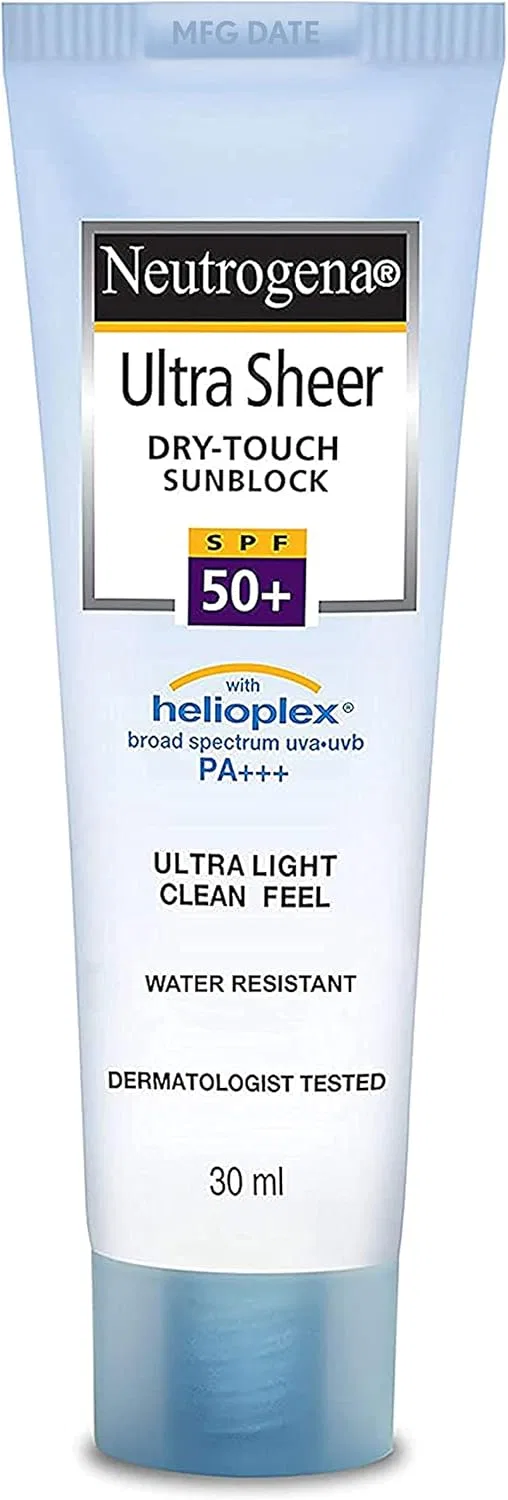 Солнцезащитный крем Ultra Sheer Dry Touch SPF 50+ Neutrogena 30 мл