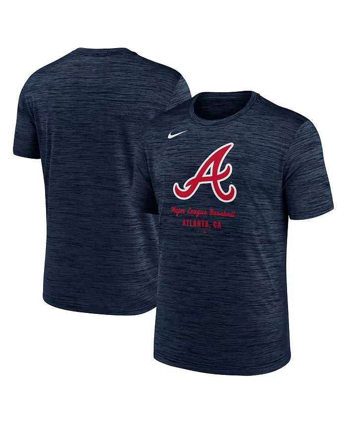 

Мужская синяя футболка Atlanta Braves Velocity Performance Nike