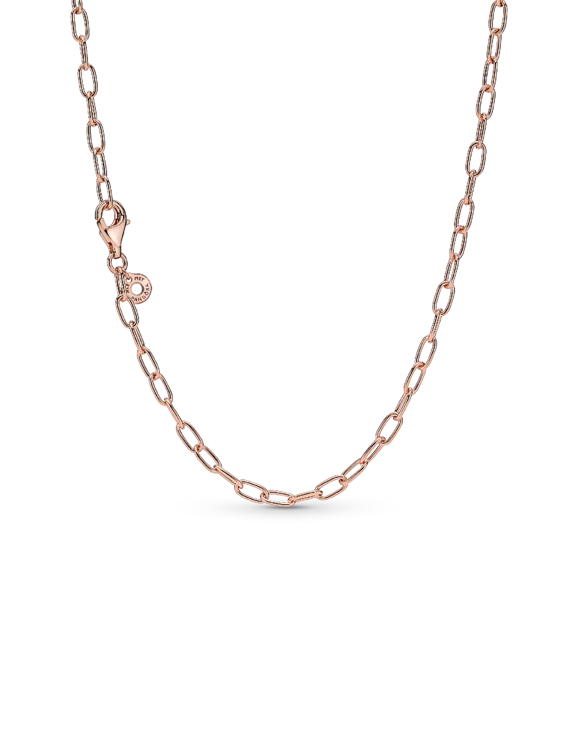 

Ожерелье из цепочек Pandora, покрытие из 14-каратного розового золота