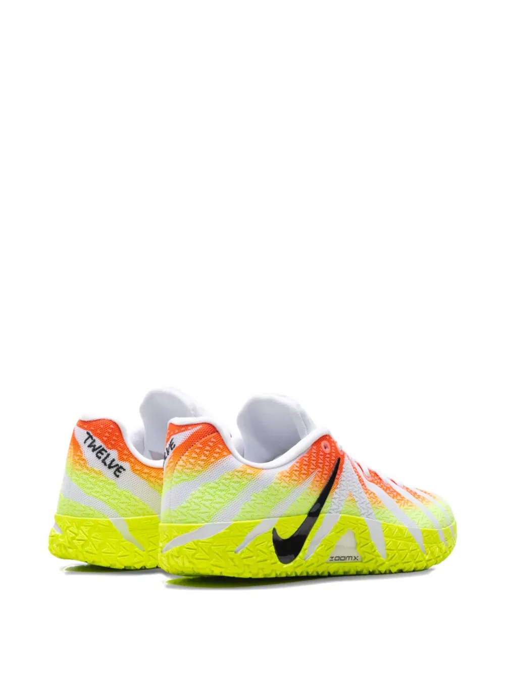 Кроссовки в полоску с логотипом Nike Kids, белый — фото 3