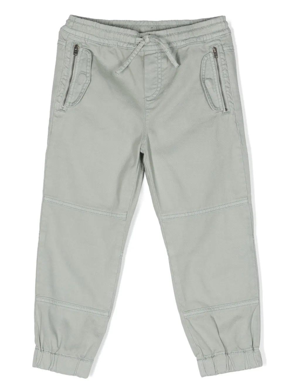 

Джинсы с эластичным поясом и кулиской Stella McCartney Kids, зеленый