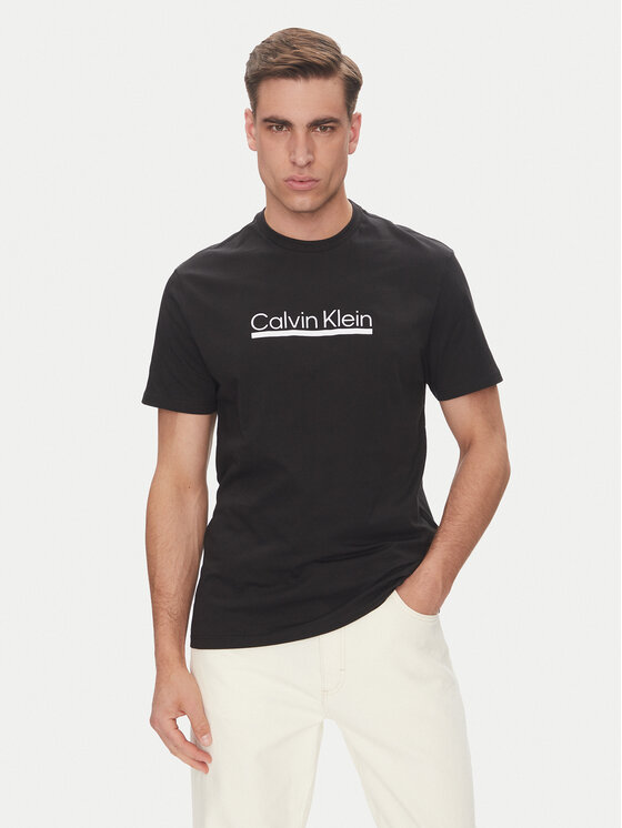 

Футболка обычного кроя Outline Tape Graphic LV04RC852G Calvin Klein, черный