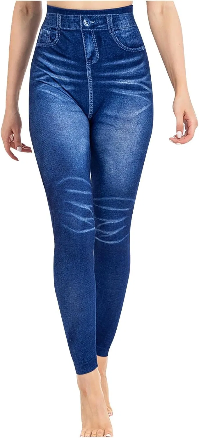 Джинсы скинни High Waisted Stretch Skinny, синие