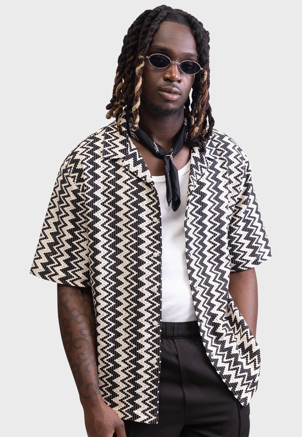 

Рубашка ZANDER BOXY FIT Redefined Rebel, черный