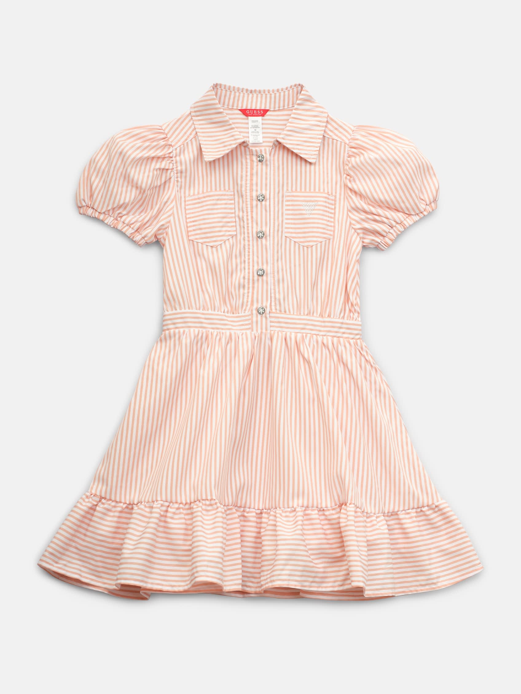 

Платье в полоску Шелли (7-14) Guess Factory, розовый