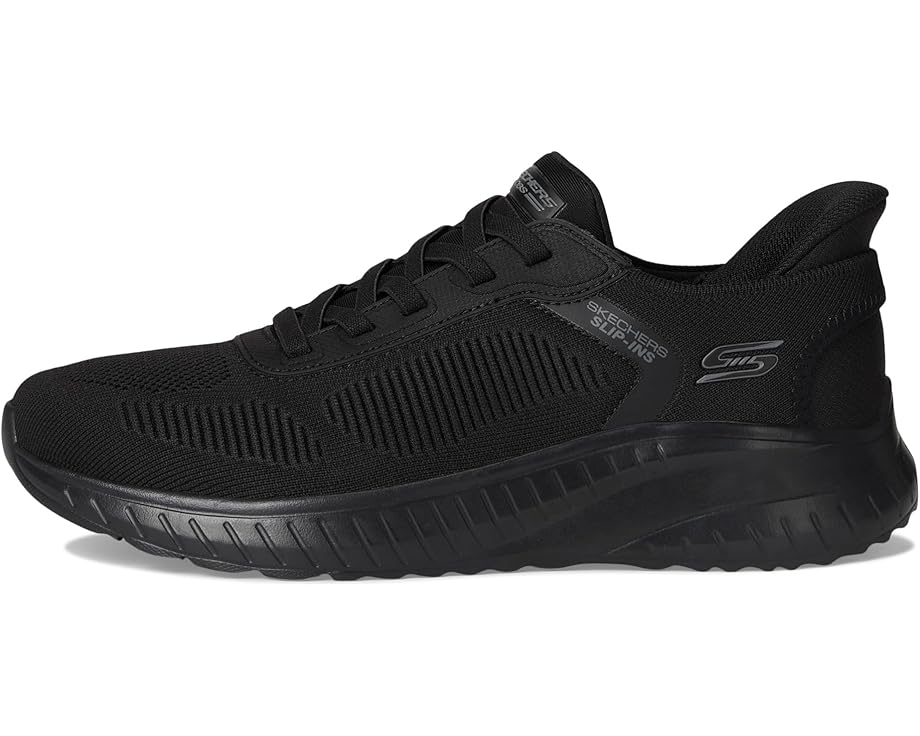 Кроссовки BOBS from SKECHERS Hands Free Slip-Ins Squad Chaos - Solid Step, черный — фото 4