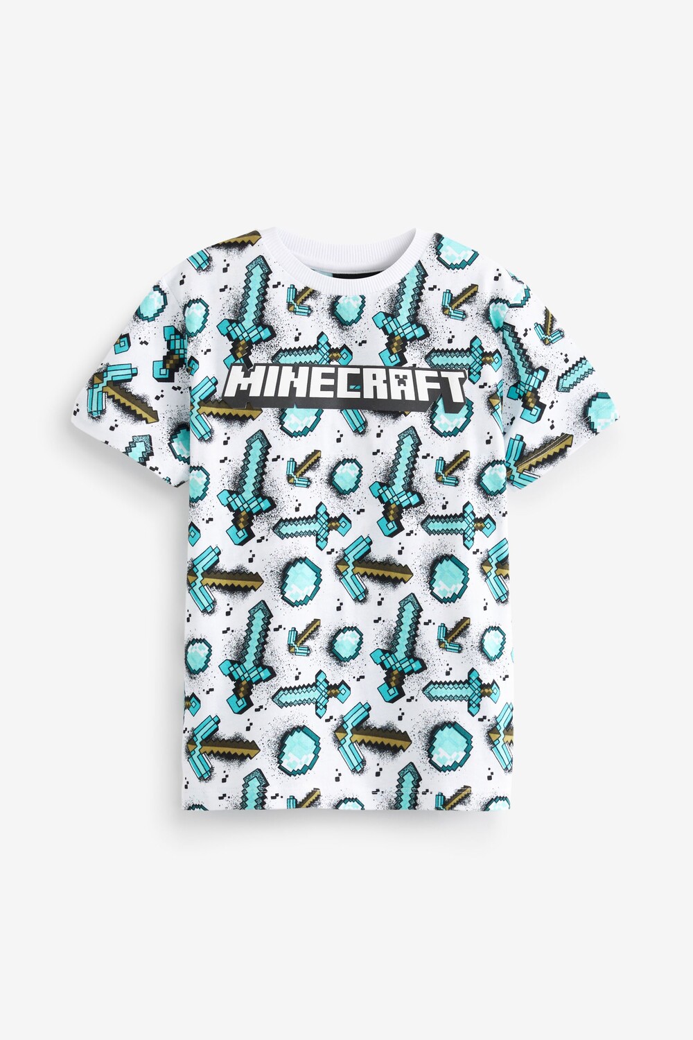 

Футболка с игровой лицензией Minecraft Next, белый