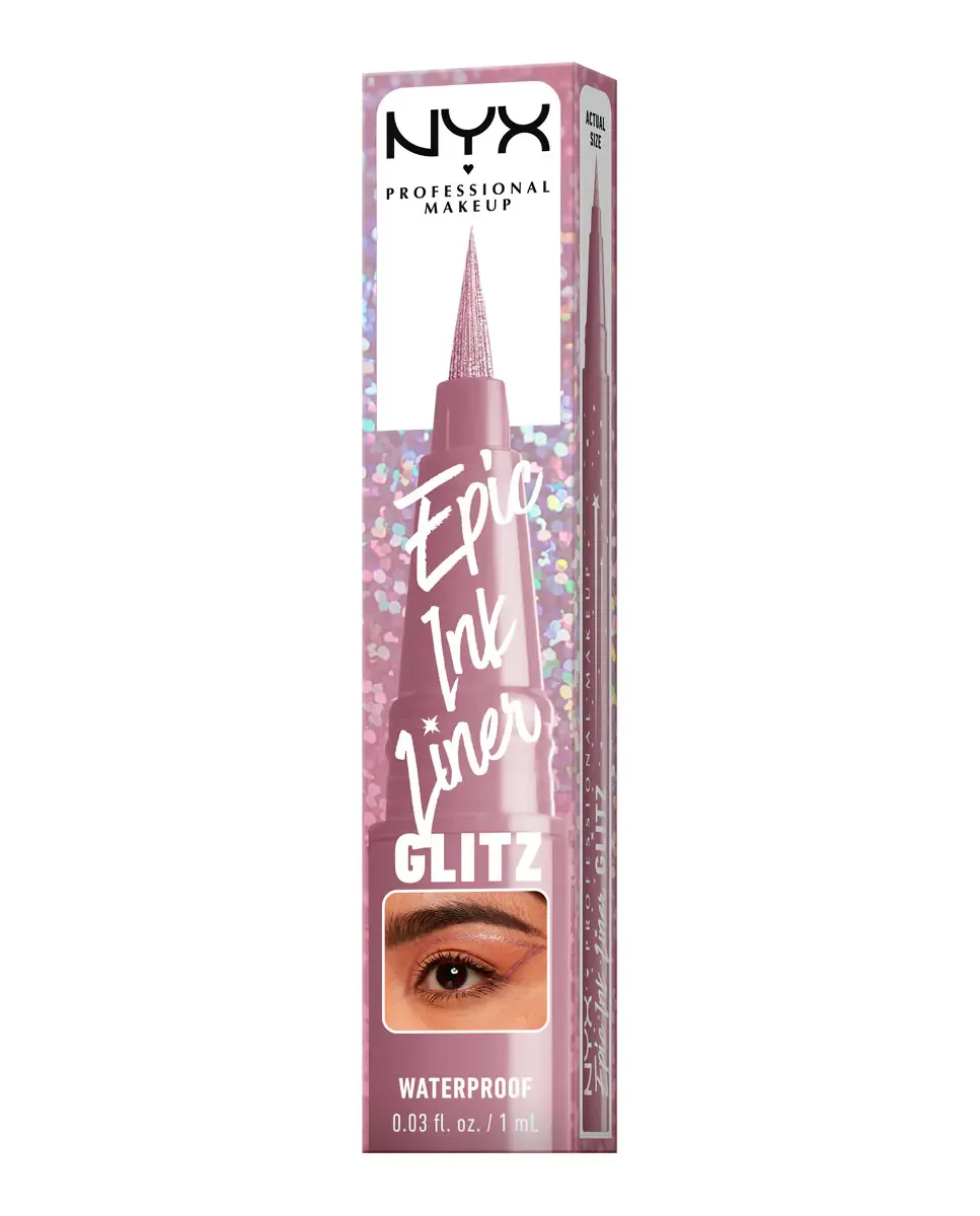 Подводка для глаз Epic Ink Liner Nyx Nyx Professional Makeup, Glitz Shimmer Stitch — фото 3