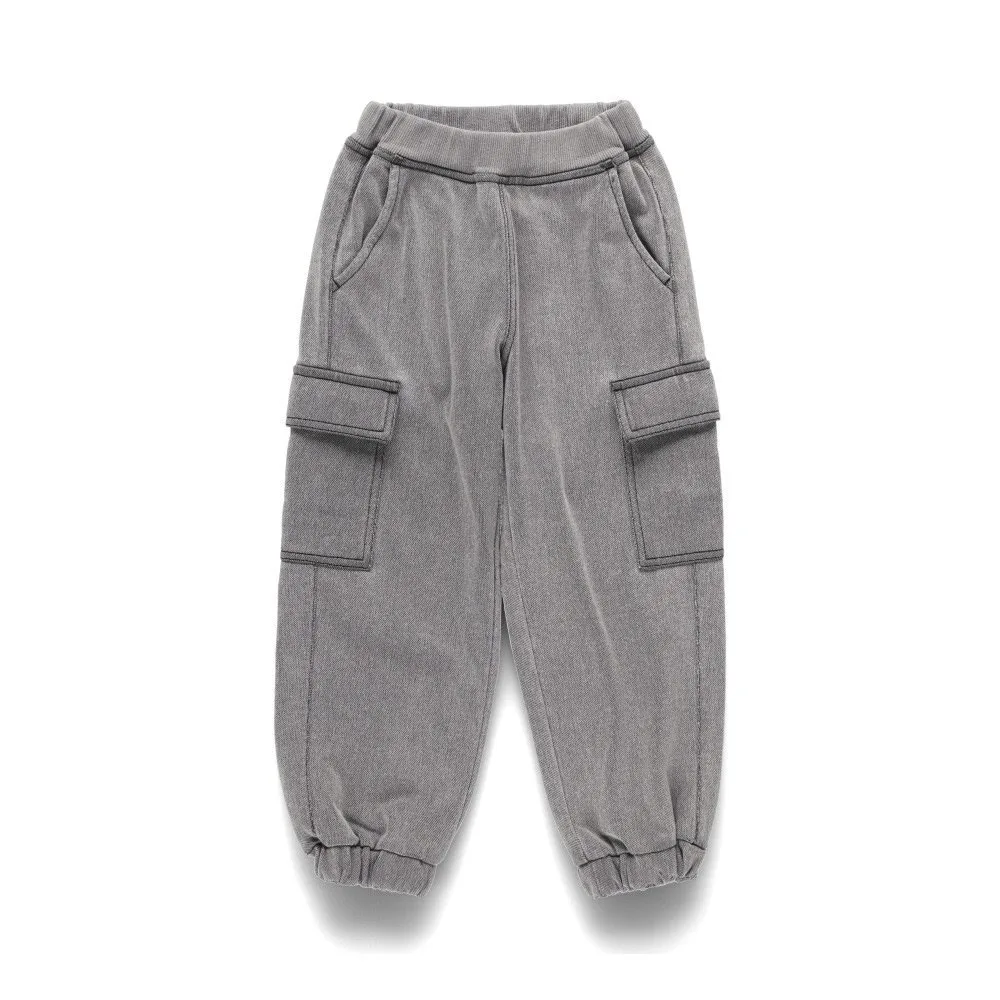 Мягкие брюки-карго на флисовой подкладке Branshes, цвет Gray