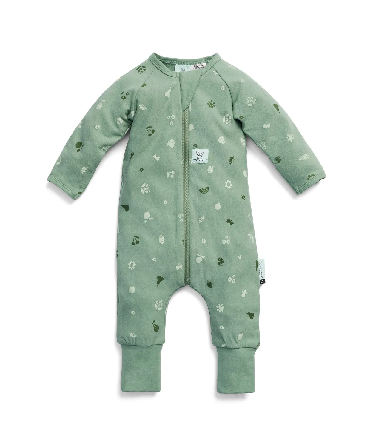 Длинный рукав 0.2 TOG ergoPouch Tutti Frutti Collection зеленый
