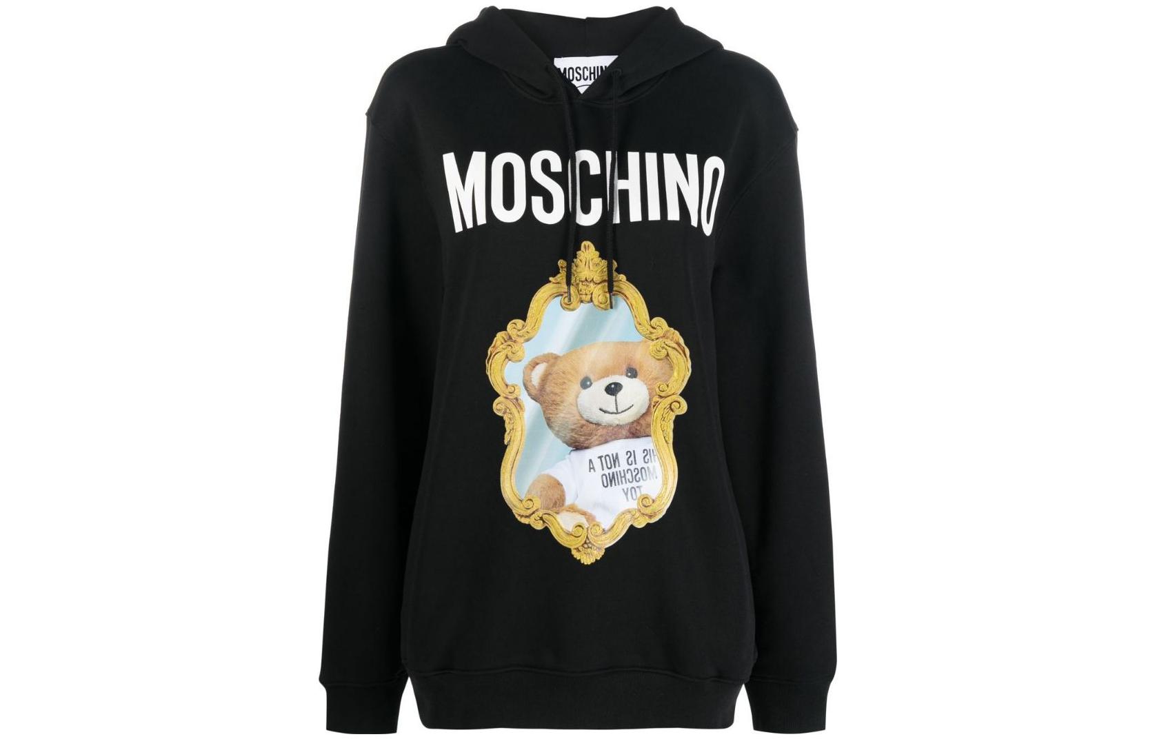 

MOSCHINO Свитшот женский черный