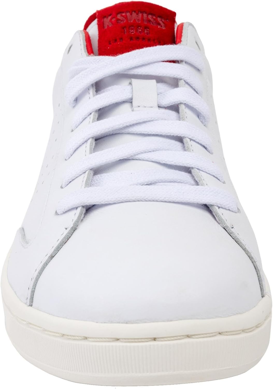 Мужские кроссовки K-Swiss Lozan Klub LTH, белый/красный — фото 2