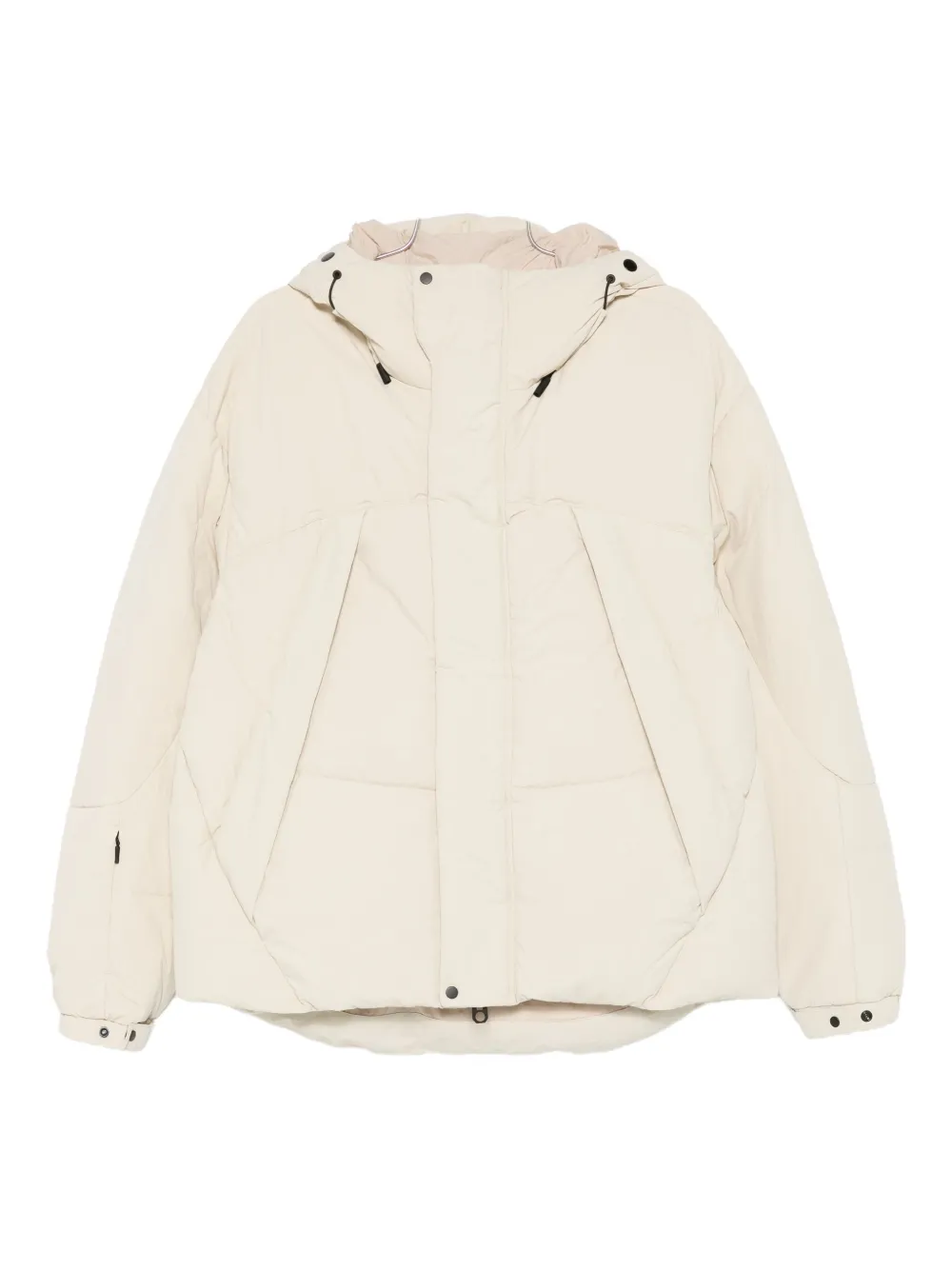 

Стёганое пальто с капюшоном Jg1, бежевый