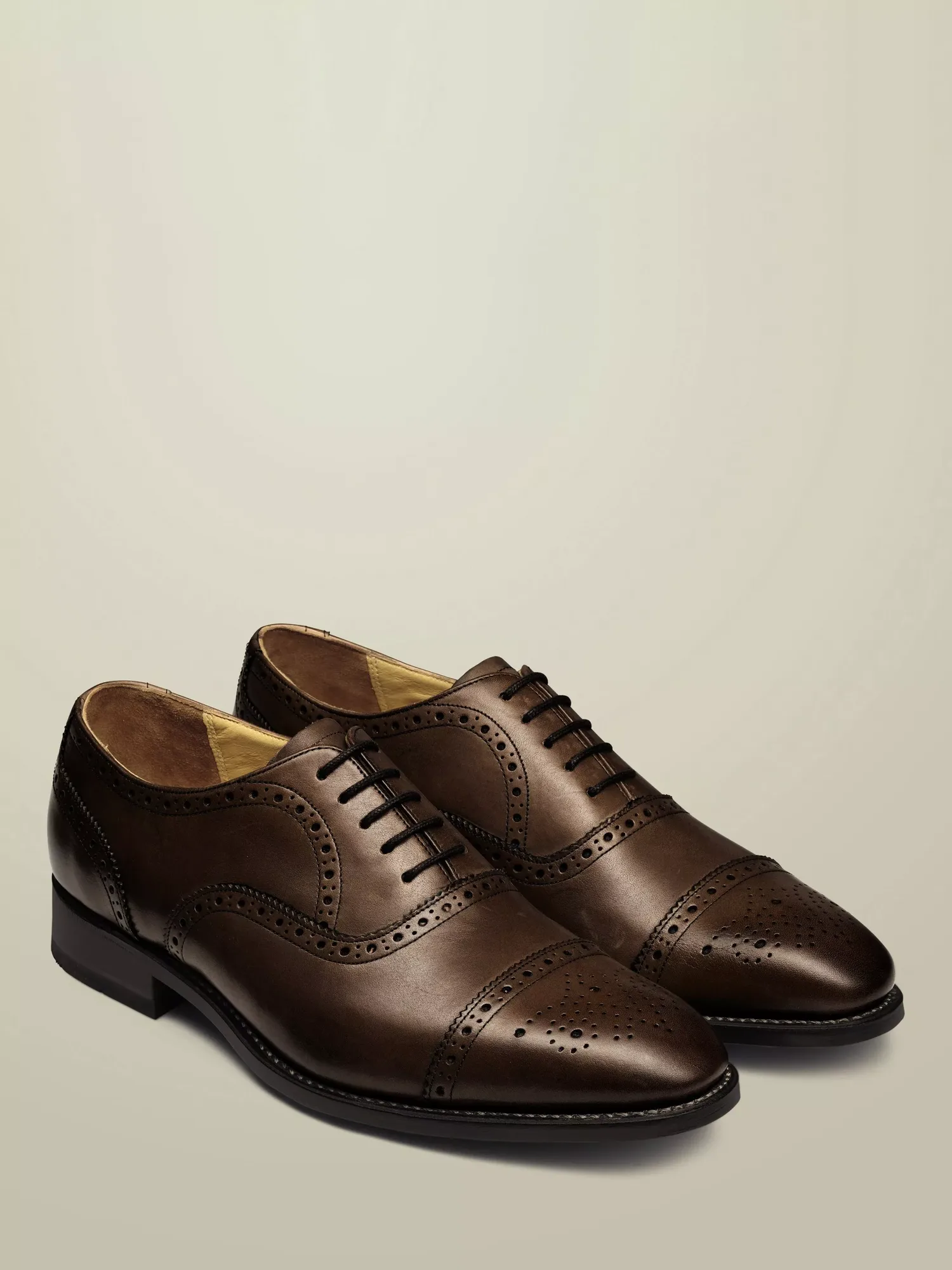 Кожаные броги Charles Tyrwhitt