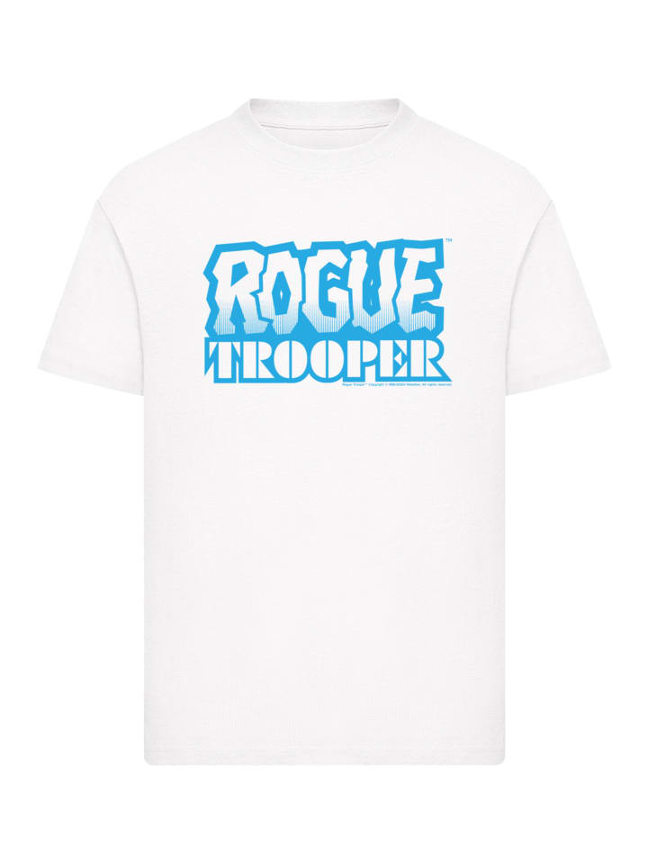 

Футболка Rogue Trooper Comic Book Blue Logo белого цвета F4NT4STIC, Белый, Футболка Rogue Trooper Comic Book Blue Logo белого цвета F4NT4STIC