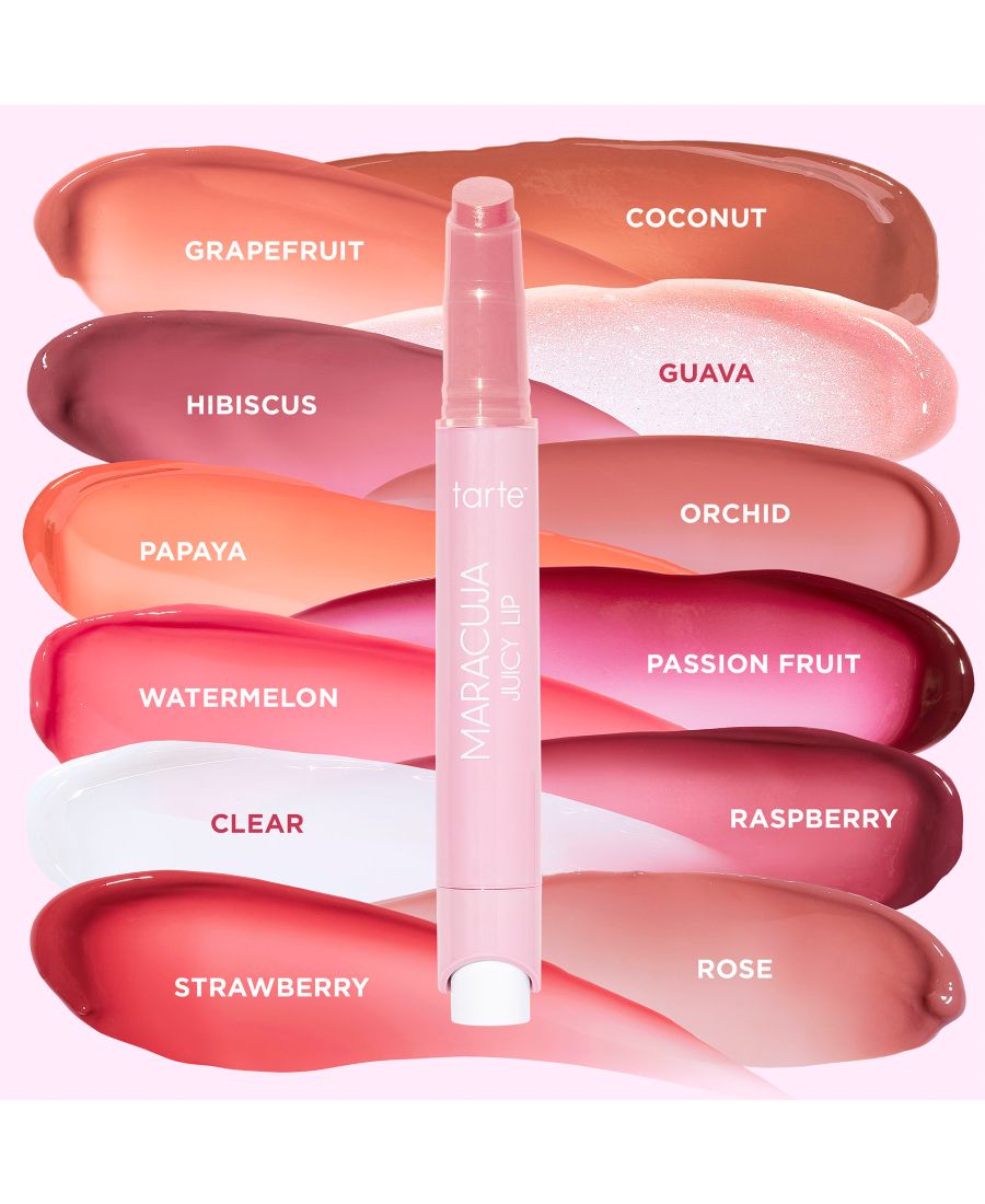 Бальзам для губ Maracuja Juicy Lip Balm, дорожный размер Tarte, прозрачный — фото 4