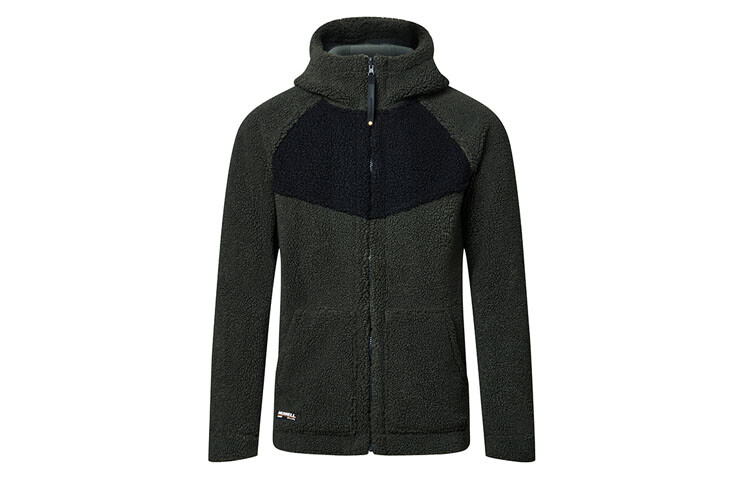 

Флисовая куртка унисекс оливково-зеленого цвета Merrell
