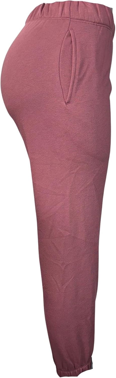 Victoria's Secret Pink Fleece классические спортивные штаны с пайетками цвет Rose Shine New — фото 4
