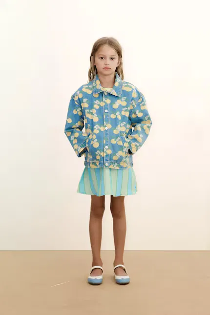 Куртка джинсовая ORANGES JACKET Tinycottons, синий