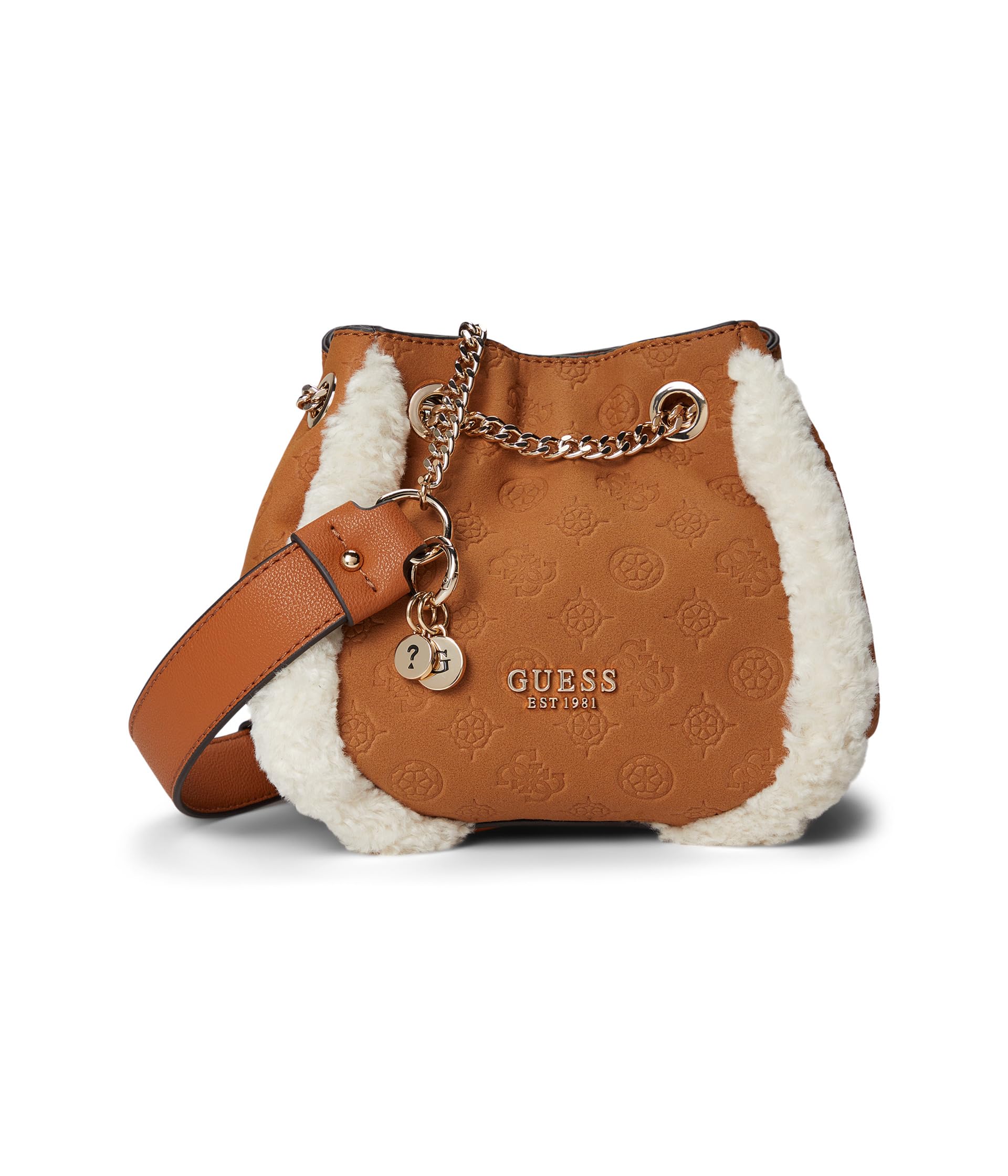 

Сумка кросс-боди GUESS Davika Convertible Crossbody, коричневый