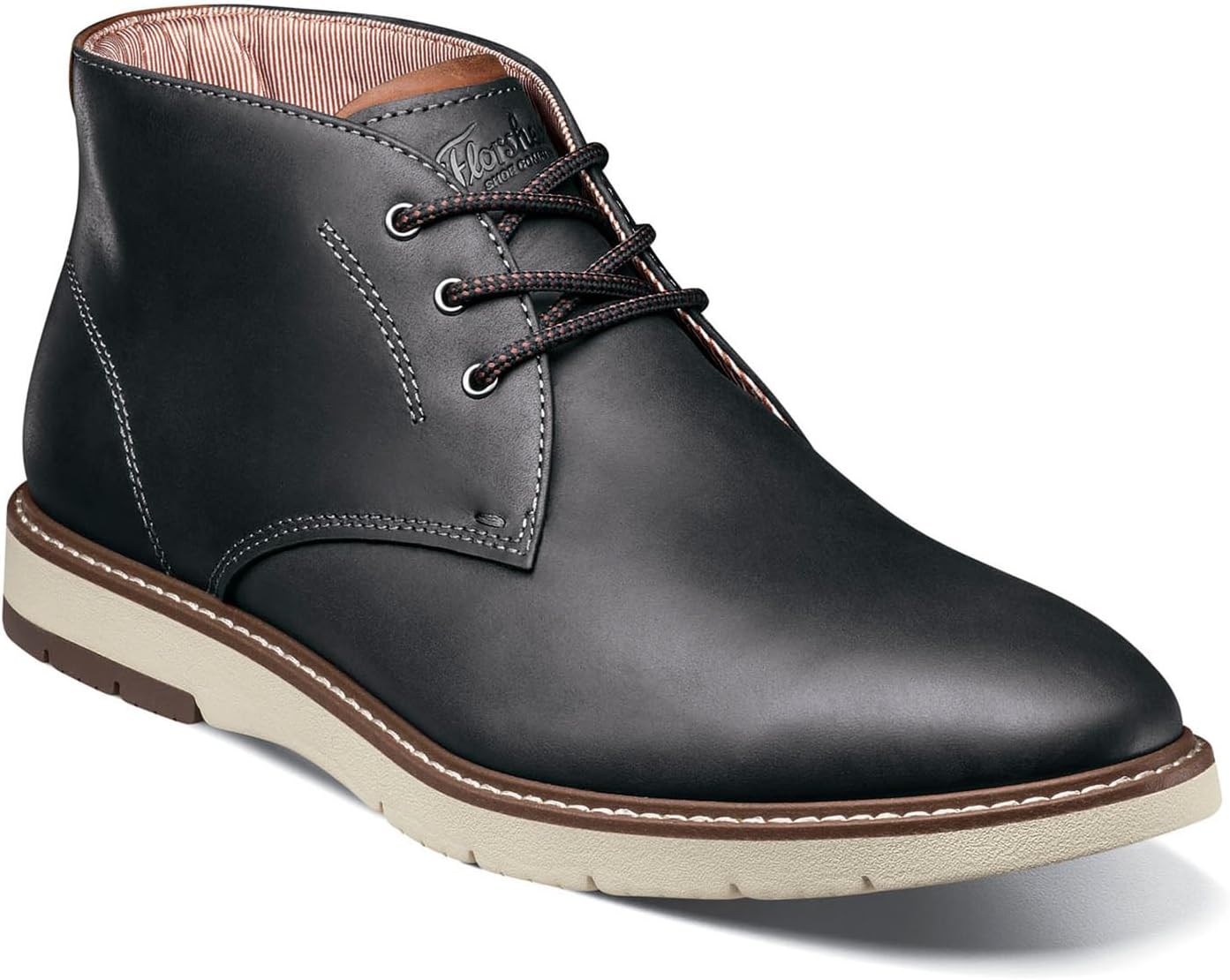 

Мужские ботинки Florsheim, модель Vibe с гладким носком, черный