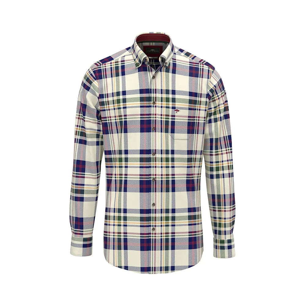 

Рубашка с длинным рукавом Fynch Hatton 15098900, белый