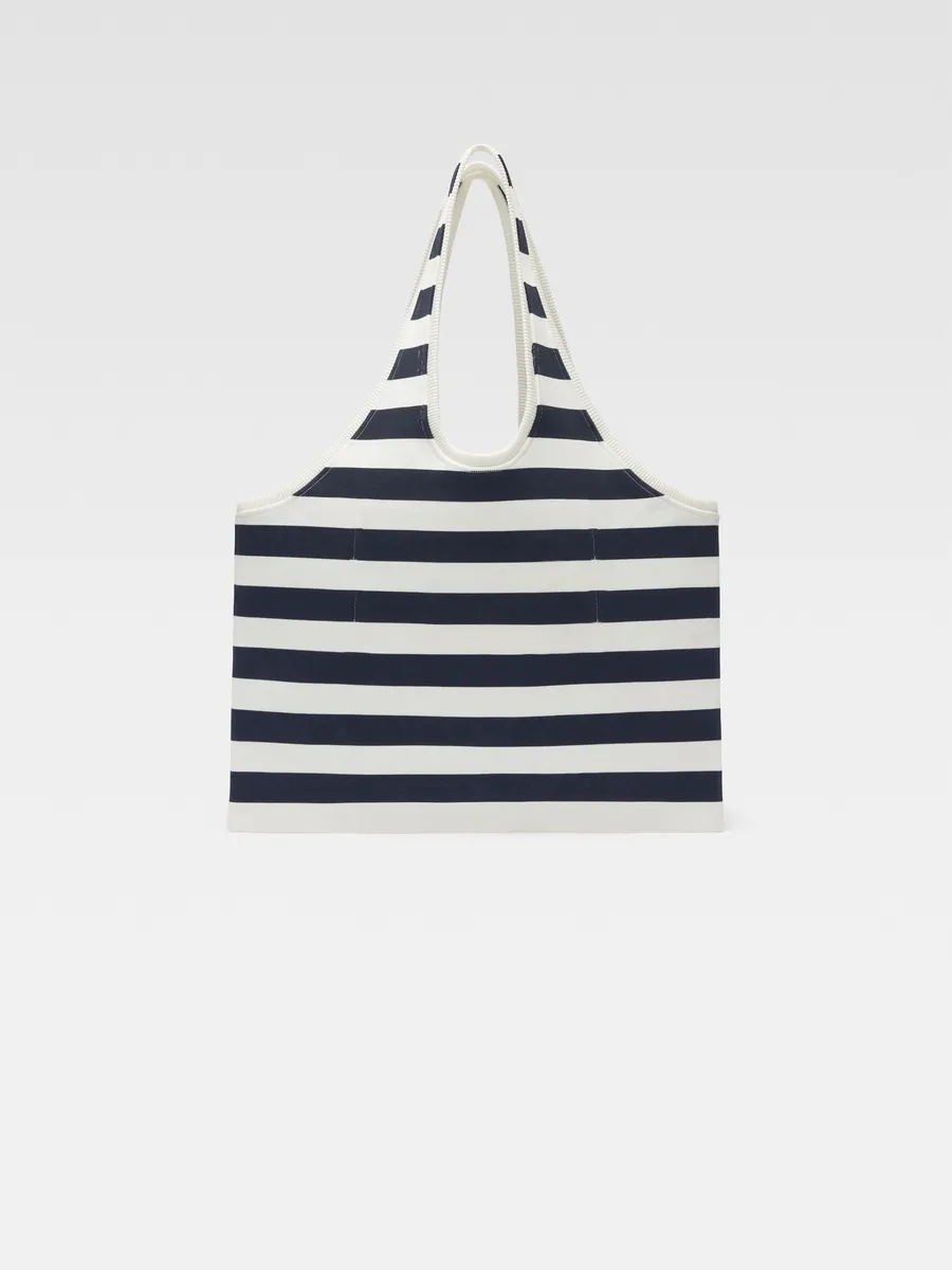 

Мягкая сумка в полоску с эффектом Марселя Ле Сак Марсель Jacquemus, мультиколор