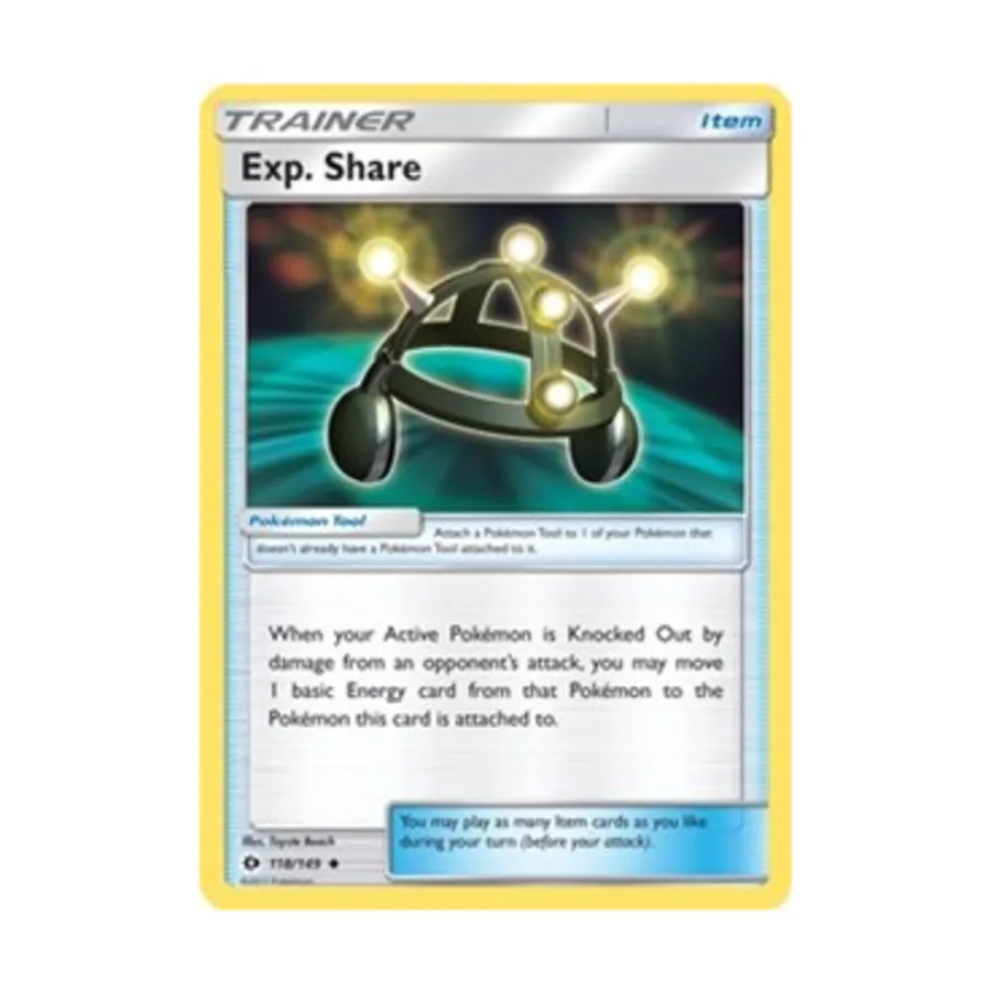 

CCG Эксп. Поделиться (U) #118, Pokemon - Sun & Moon Base Set - Singles