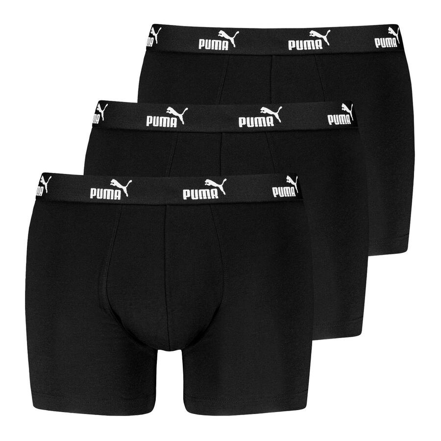 

PUMA Мужские боксеры, комплект из 3 пар, повседневный, хлопок, эластичный