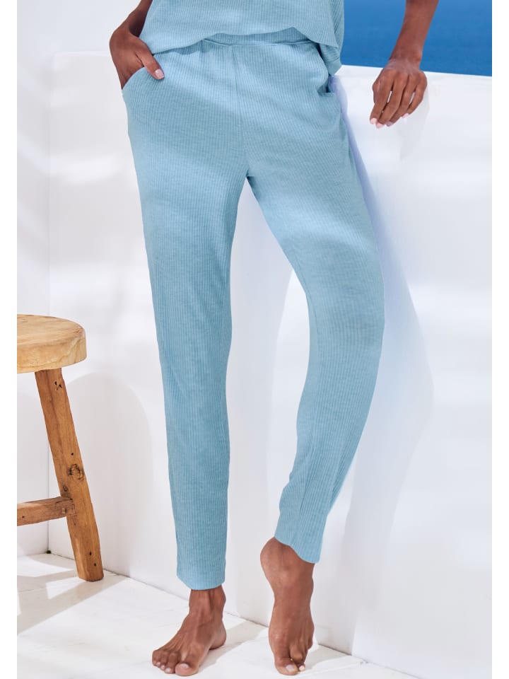 

Пижамные штаны светло-голубого меланжевого цвета s.Oliver