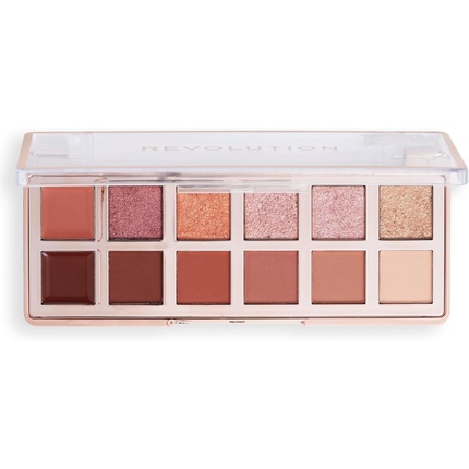 

Makeup Revolution The True Icon Палитра бронзовых теней для век Cream Matte Revolution Beauty