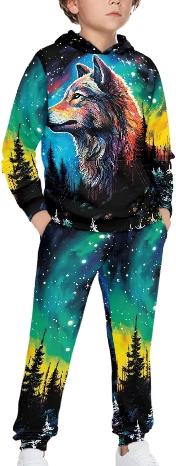 Спортивный костюм с капюшоном, Wolf Galaxy, DISNIMO