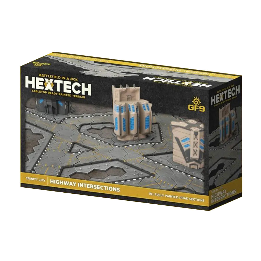 

Миниатюра Gale Force 9 Battlefield in a Box: HexTech W2 - Highway Intersections