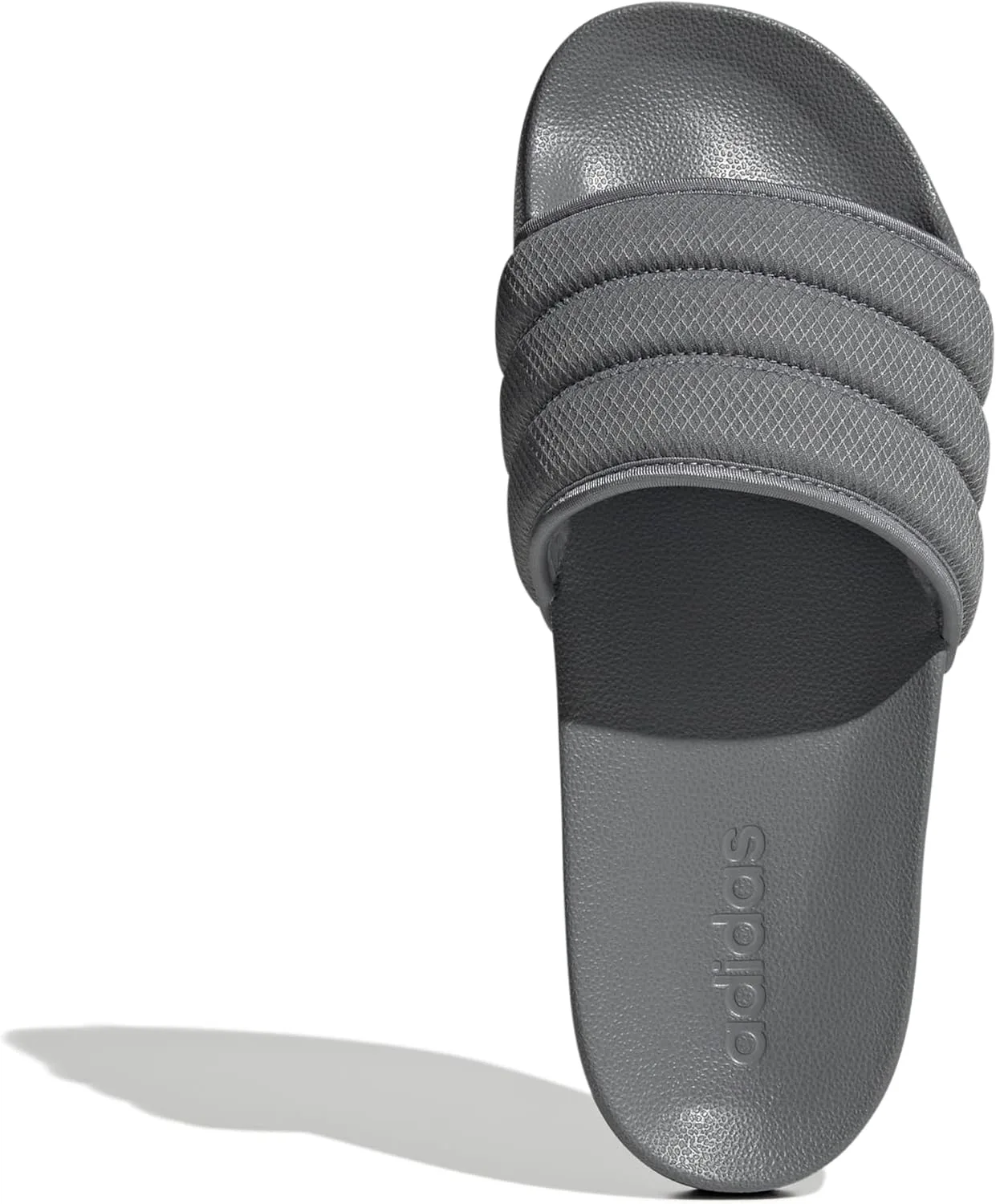 Сандалии Adidas Adilette Suede для взрослых унисекс, серый — фото 2