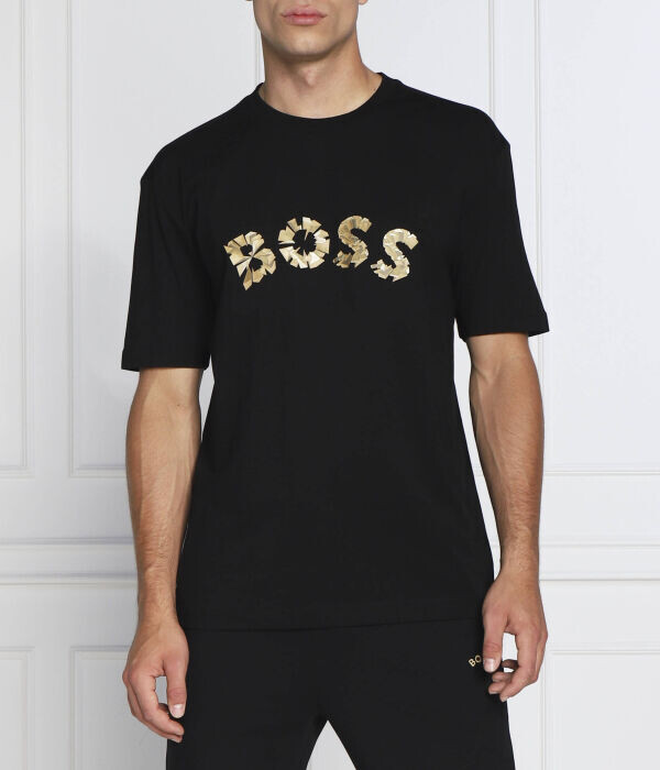 

Футболка мужская Boss Green Teego с логотипом бренда, черный