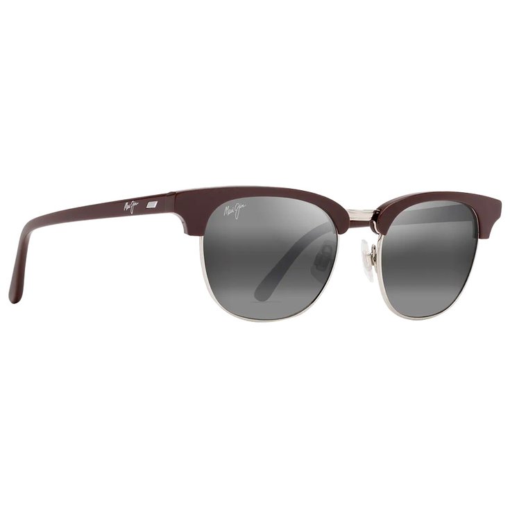 

Солнцезащитные очки holomua блестящие, однотонные, коричневые, нейтрально-серые, минеральные, супертонкие Maui Jim