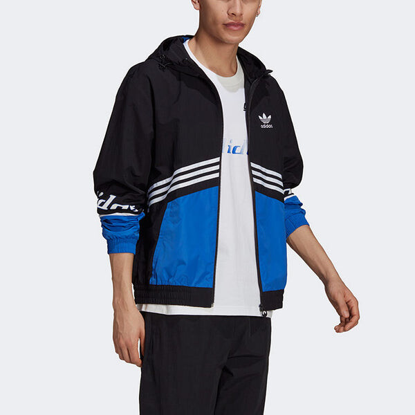Куртка оригинальная мужская tgp ветровка мото кросс кантри тат куртка Adidas, черный — фото 4