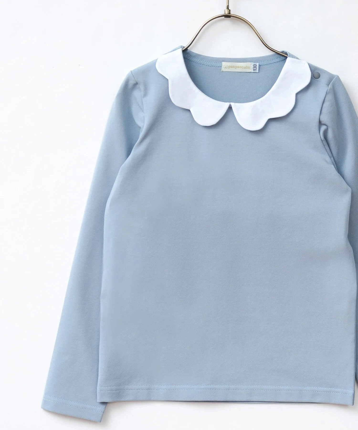 Топ Angel Color (с длинным рукавом) (140 см/150 см) Panpantutu, Cream Blue