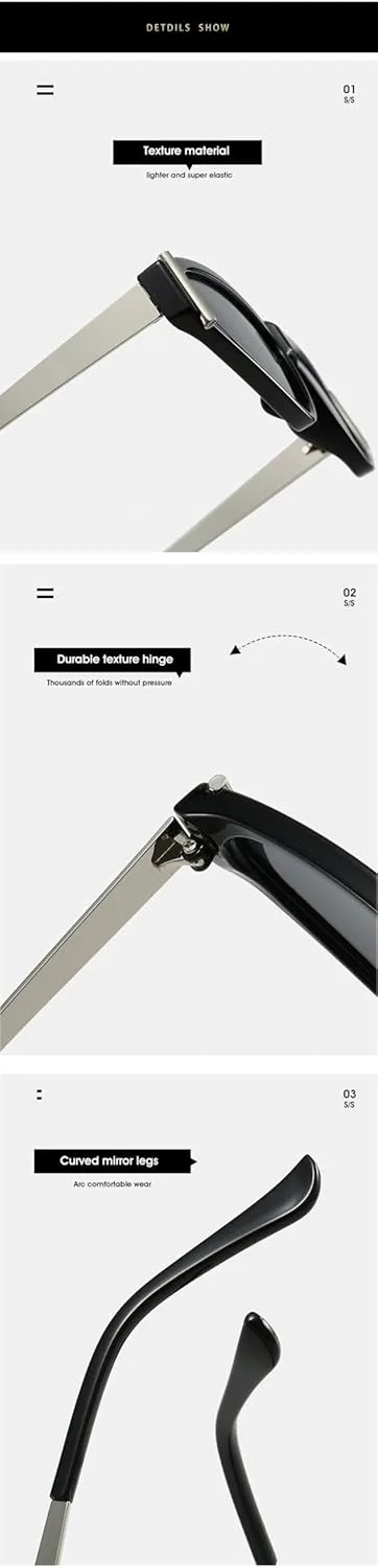 

Популярные модные женские солнцезащитные очки «кошачий глаз» с защитой от УФ-излучения UV400, ретро-очки конфетных цветов для мужчин SKFGNX, Beige Gray Brown