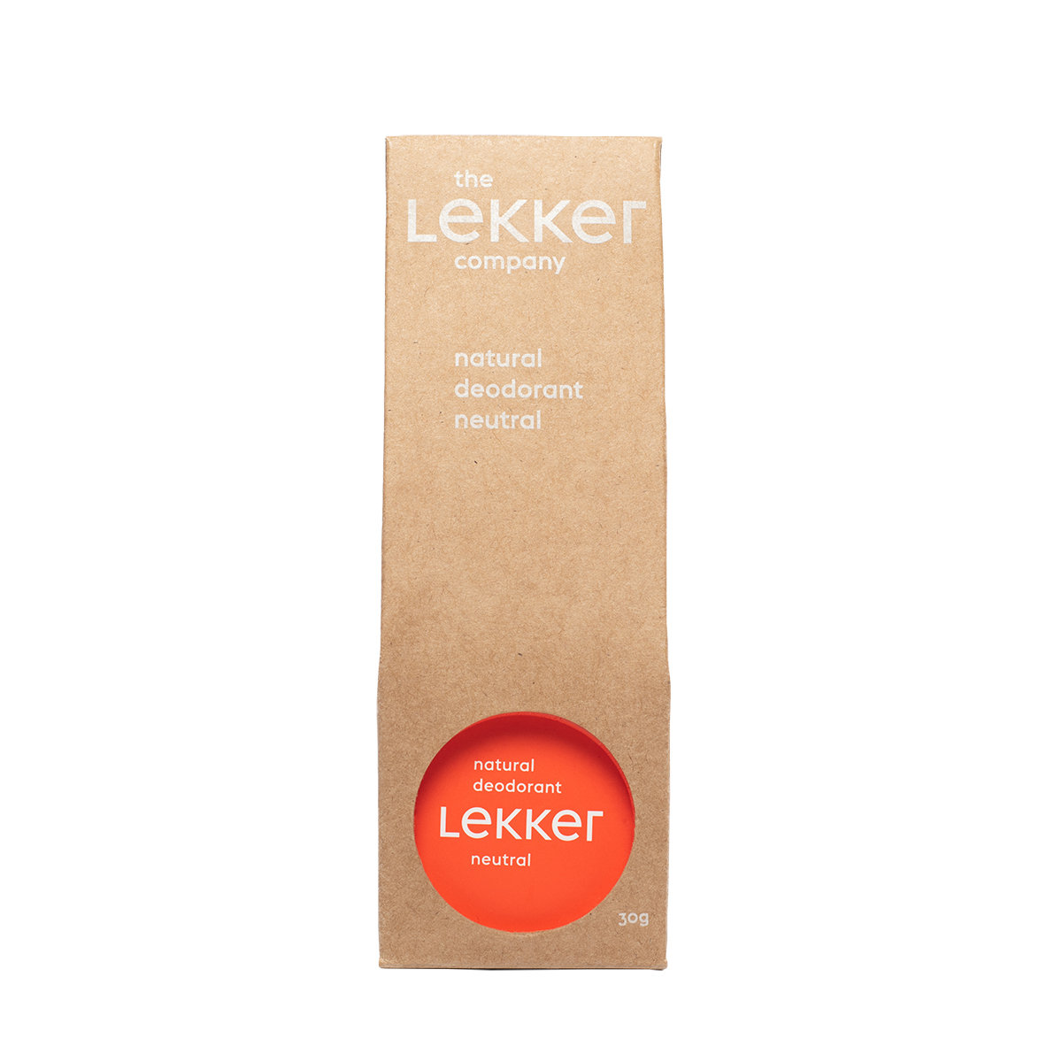 

Lekker, Нейтральный дезодорант, 30 г