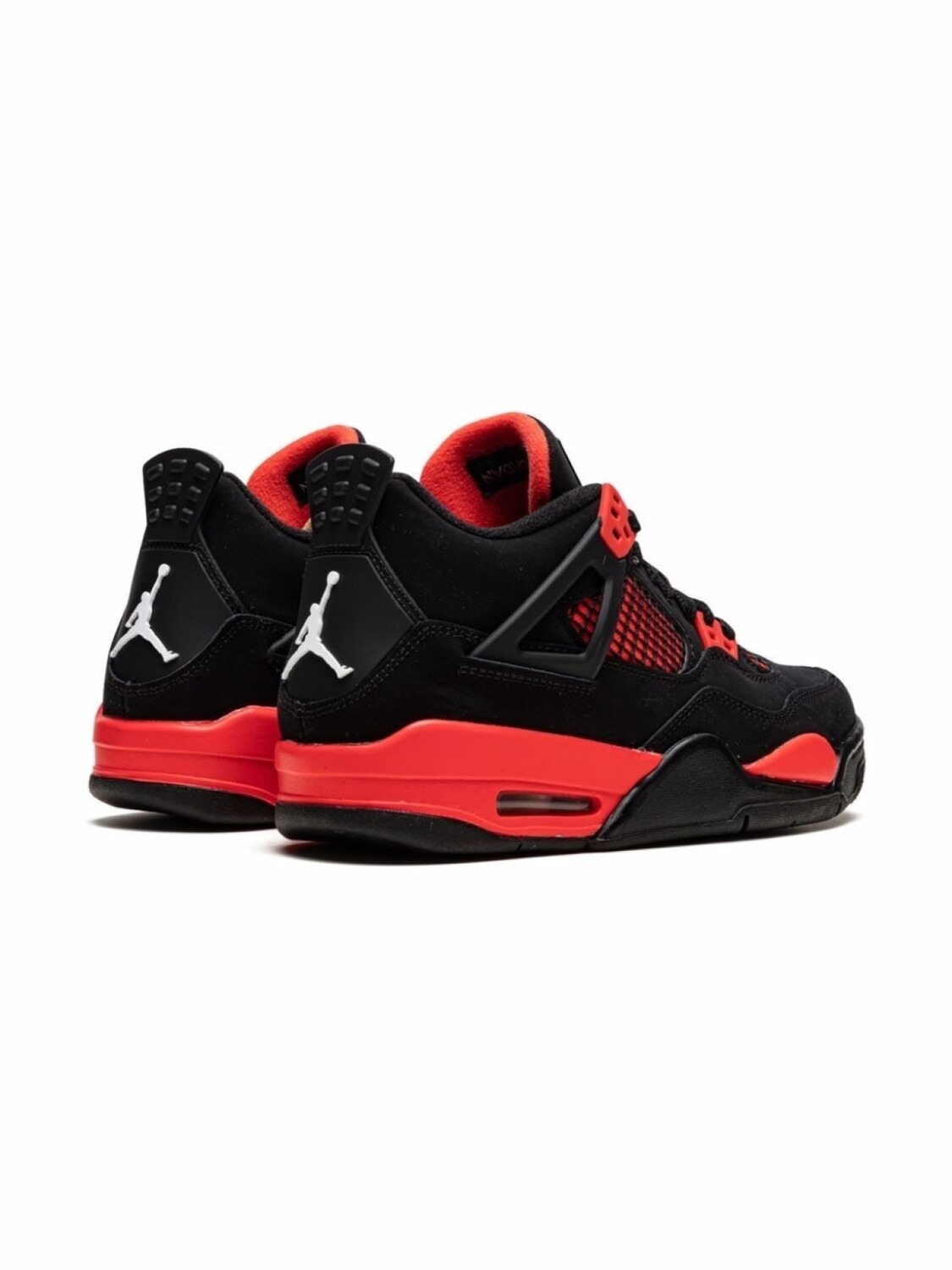 Jordan кроссовки Air Jordan 4 Retro Red Thunder, черный — фото 3
