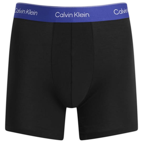 Боксерские трусы Icon - комплект из 5 штук Calvin Klein, черный, синий, зеленый & серый — фото 4