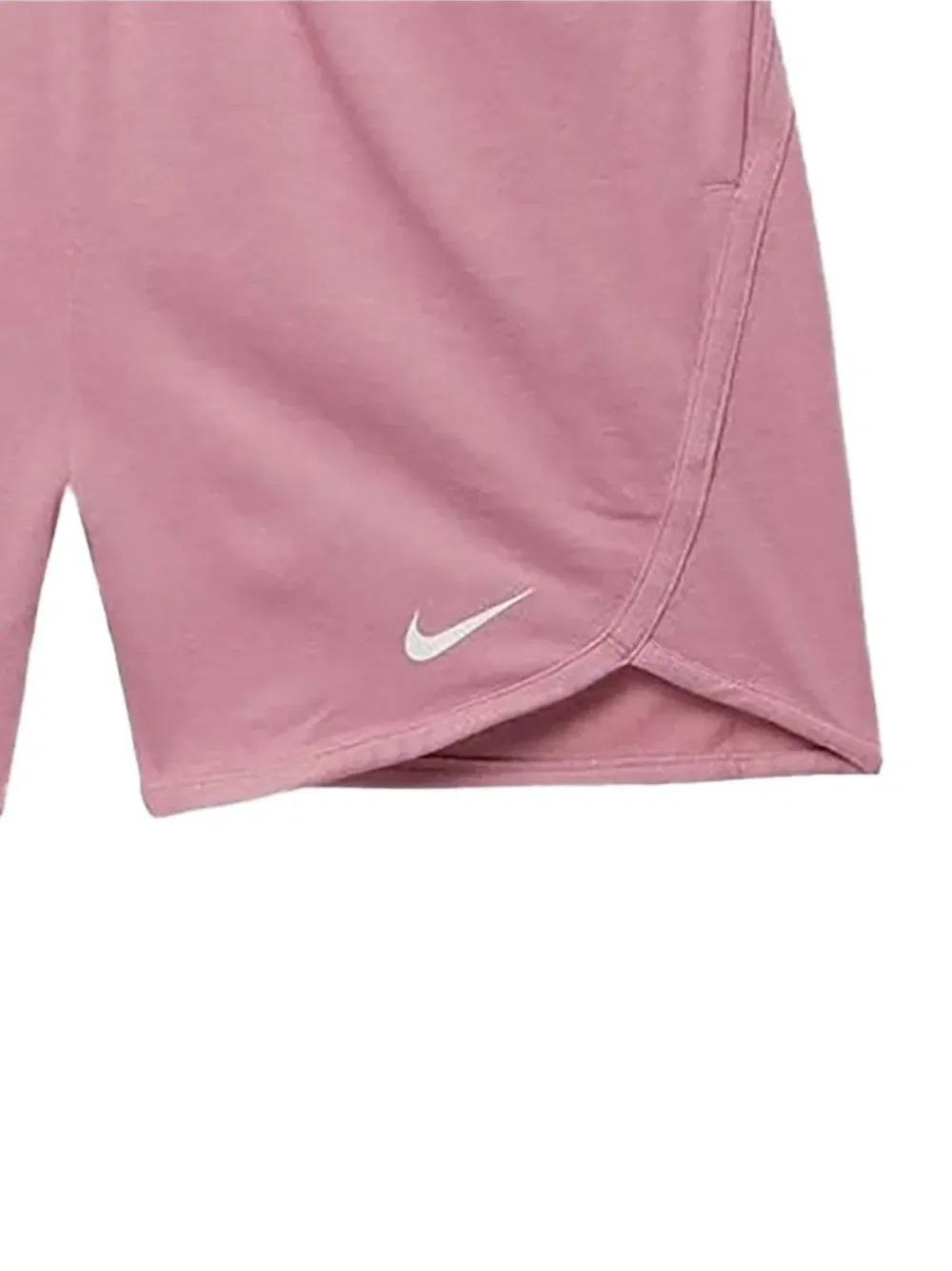 Тренировочные шорты с высокой талией Nike Kids, розовый — фото 2