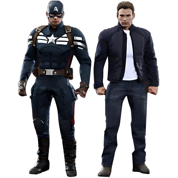 

Капитан Америка 2 Зимний Солдат, гражданский костюм Stealth, набор фигурок Scale 31cm Hot Toys, Sneak casual suit