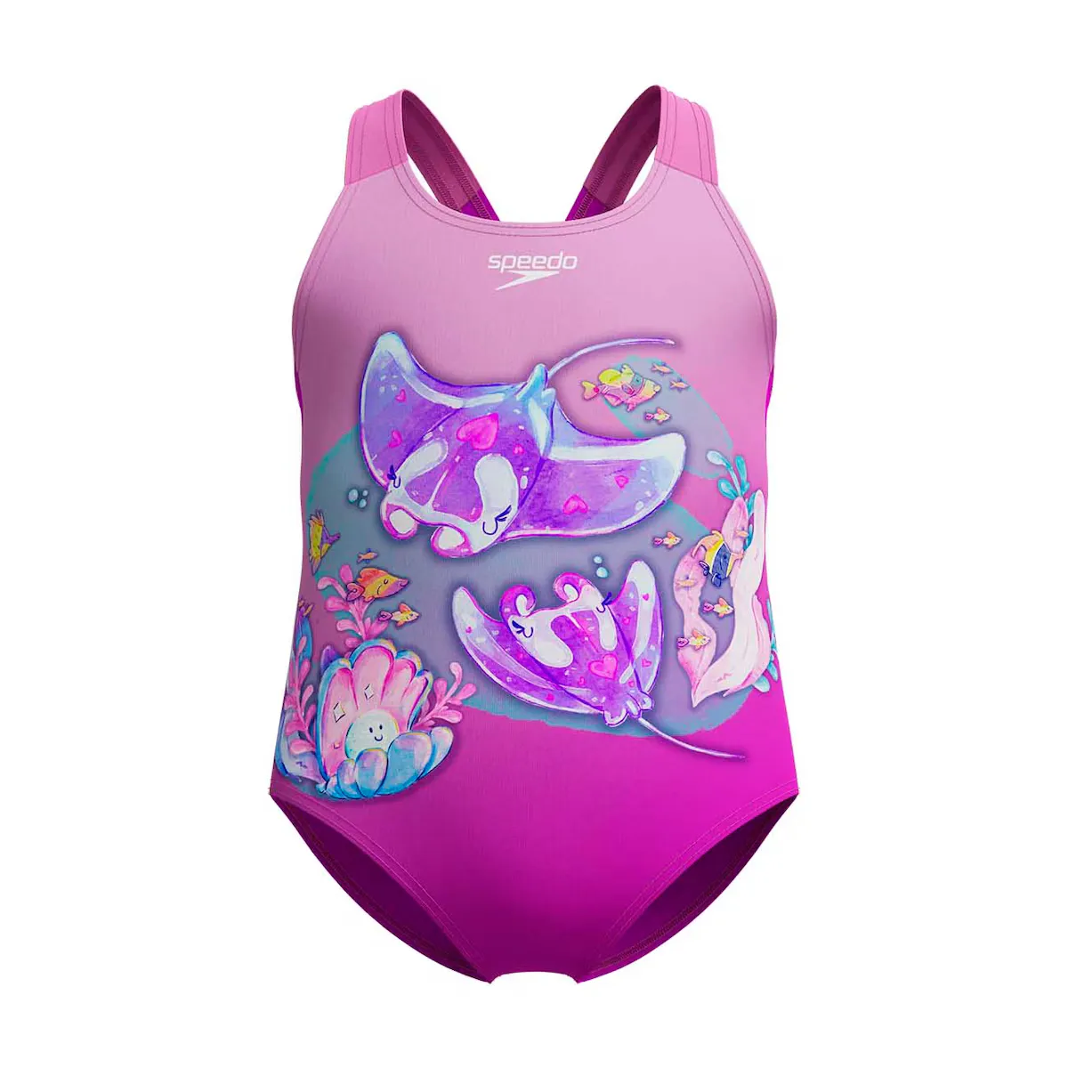 

Купальник Speedo Infant Girls с цифровой печатью, розовый